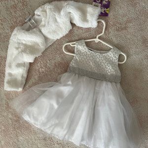 Toddler- Blueberi Boulevard Sequin Tulle Dress